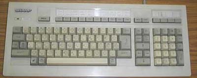 SHARP KEYBOARD MZ-6500̕ti