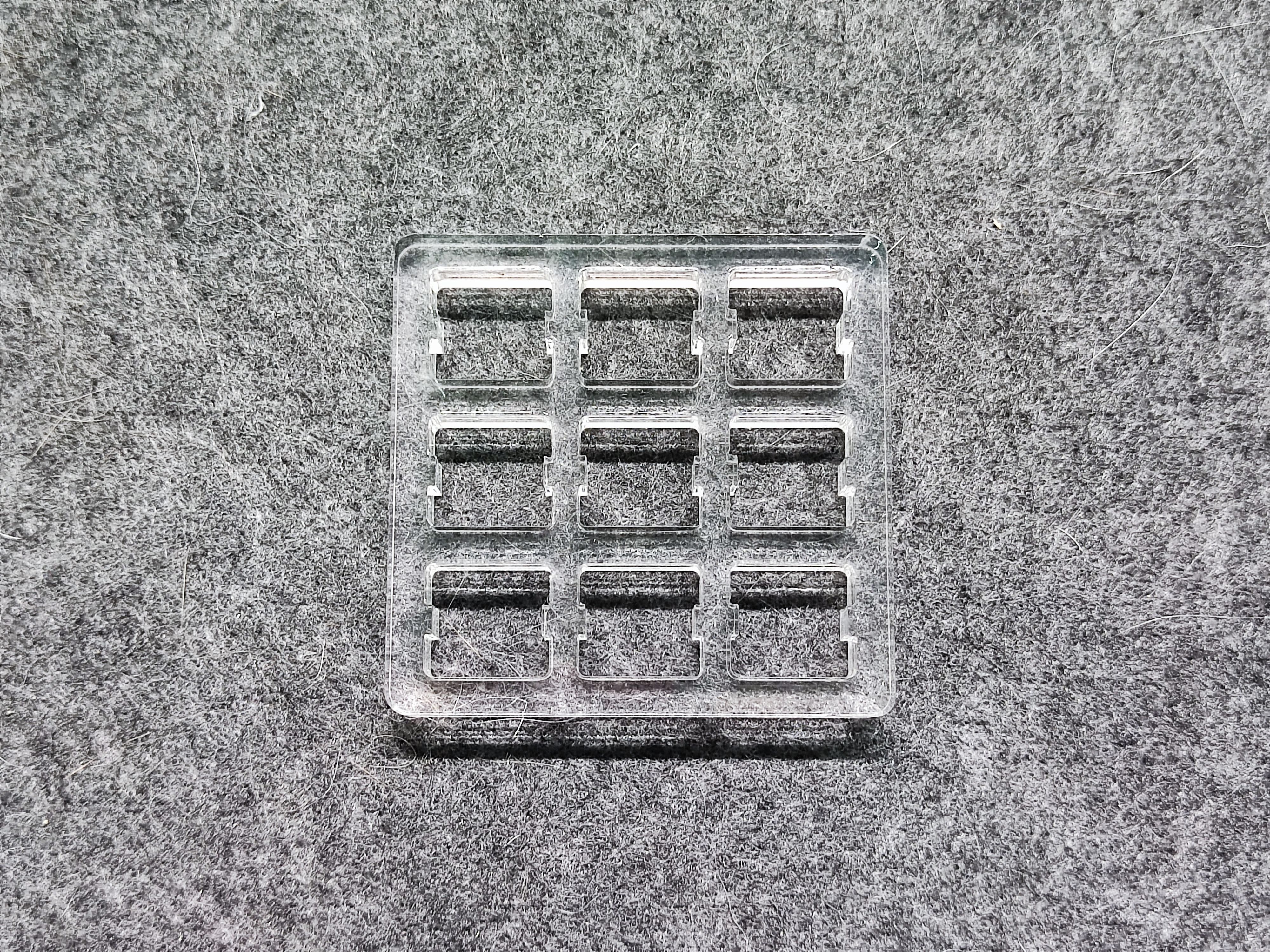 3X3试轴板