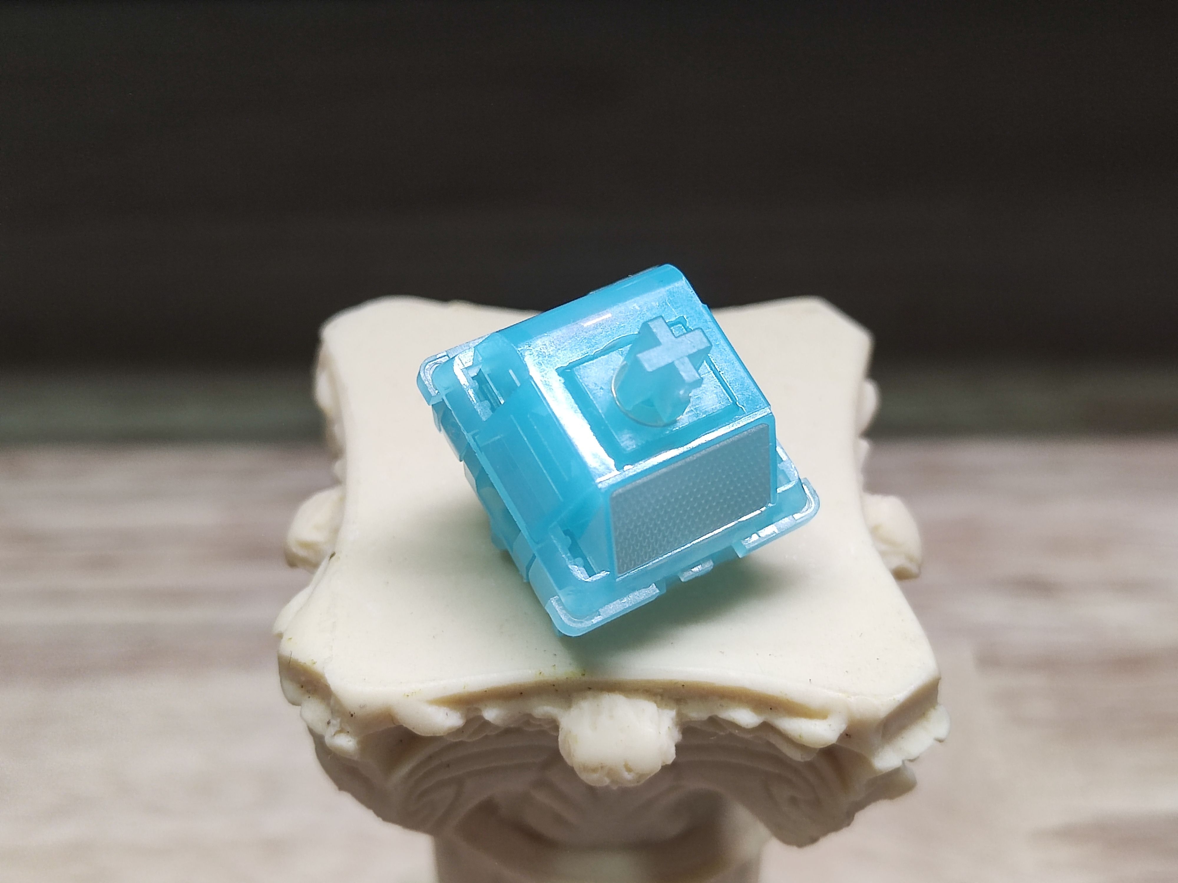 海玻璃轴蓝色