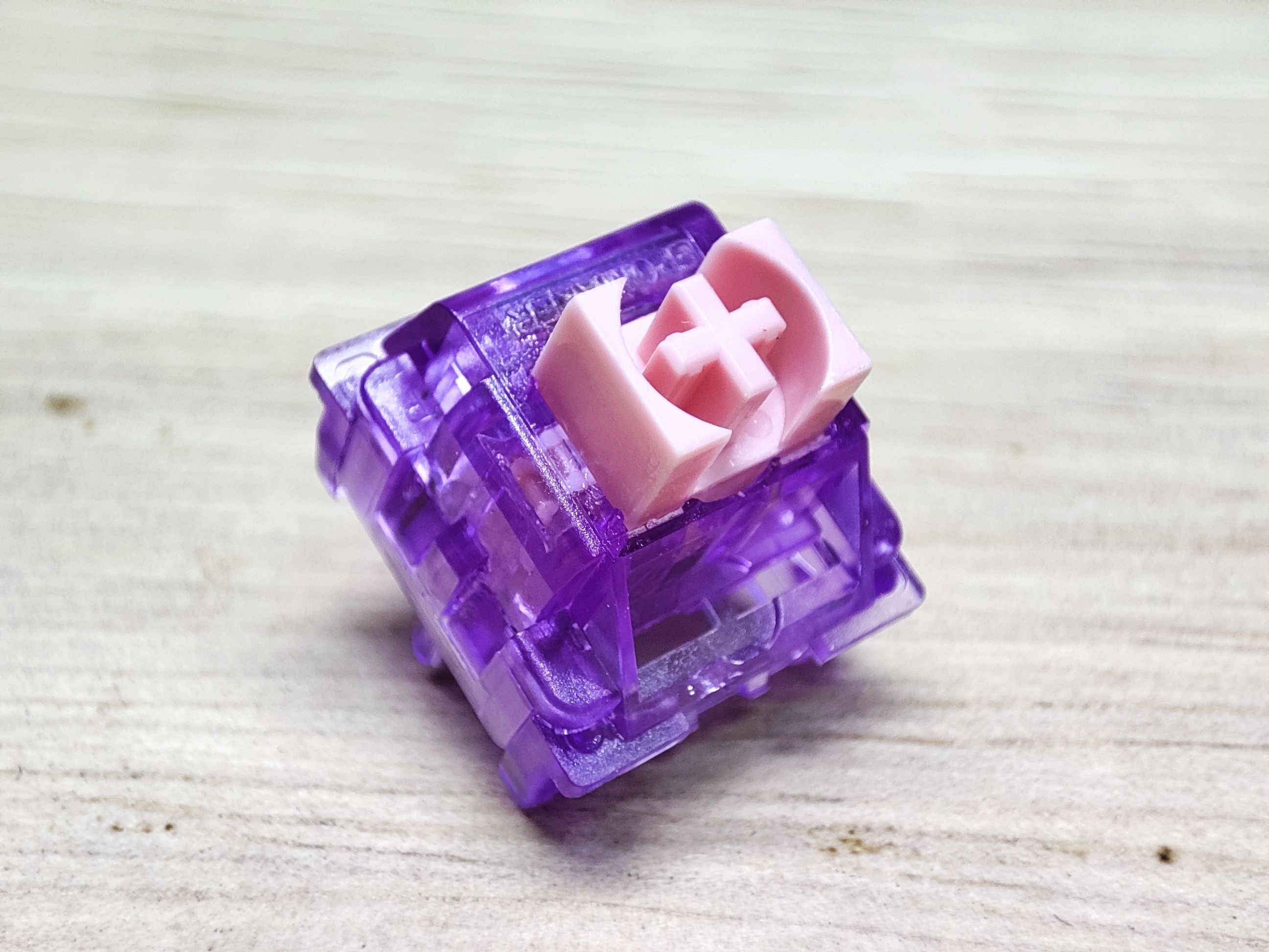 水晶紫粉轴