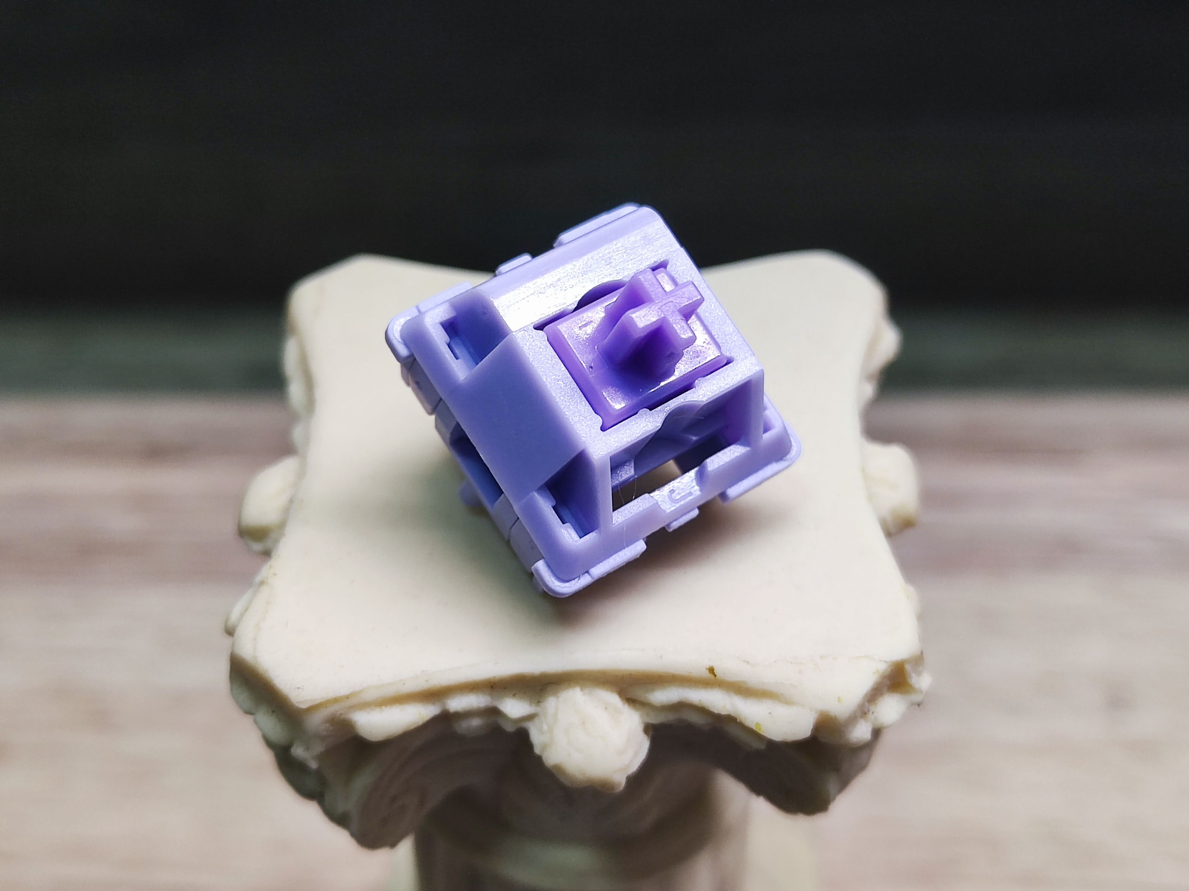 缤纷马卡龙轴紫色
