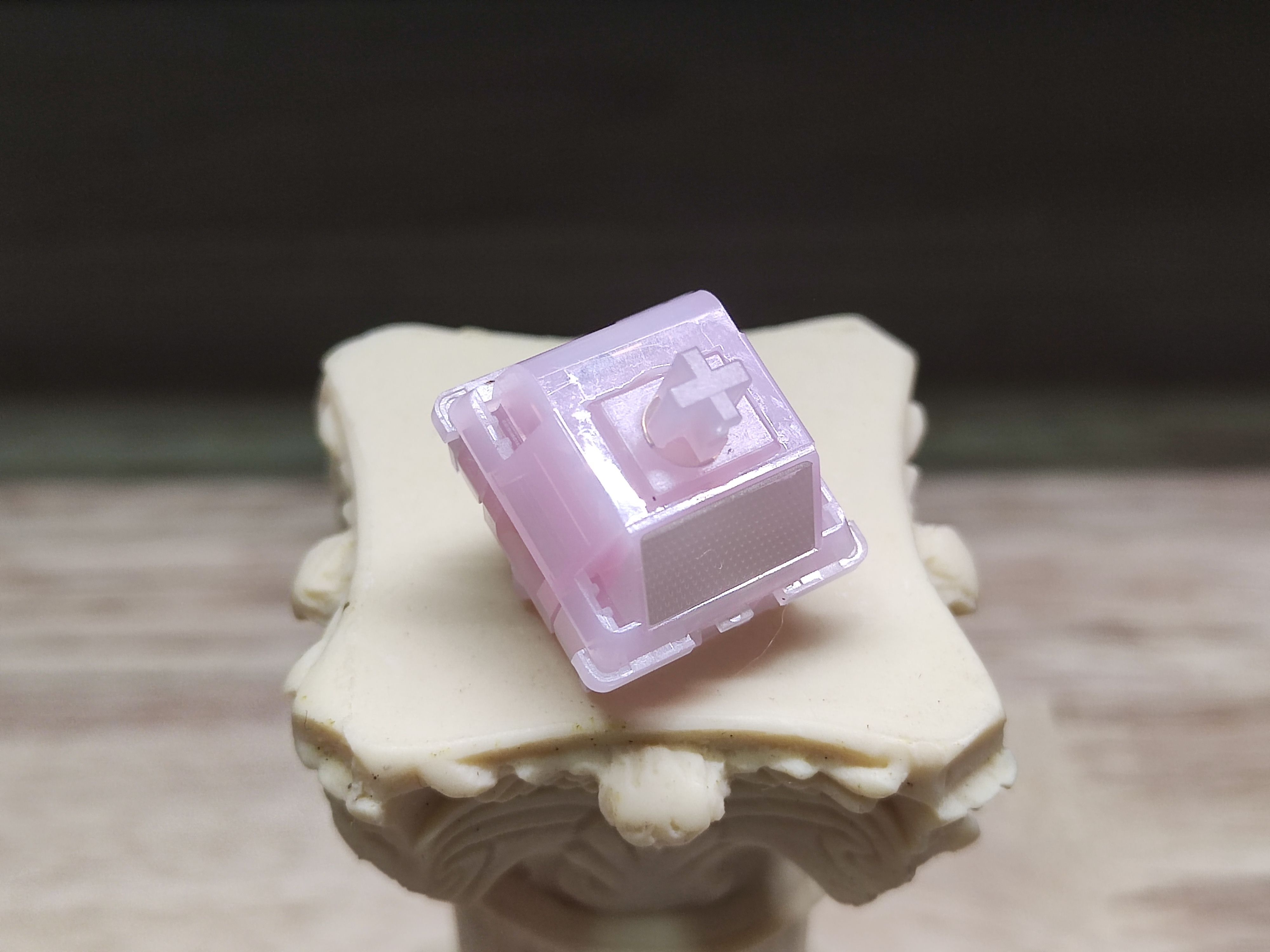 海玻璃轴粉色