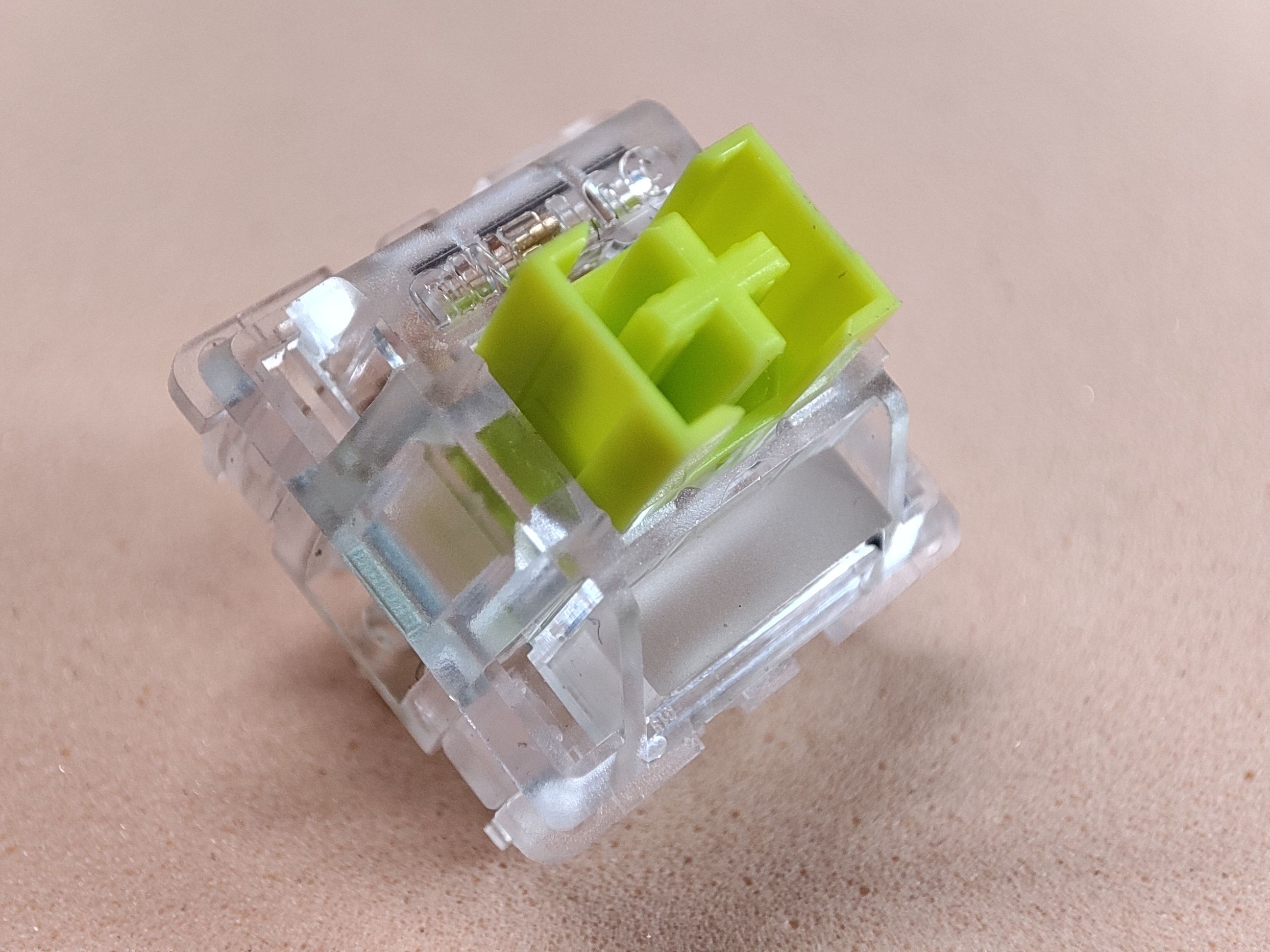 导光柱水晶青柠轴