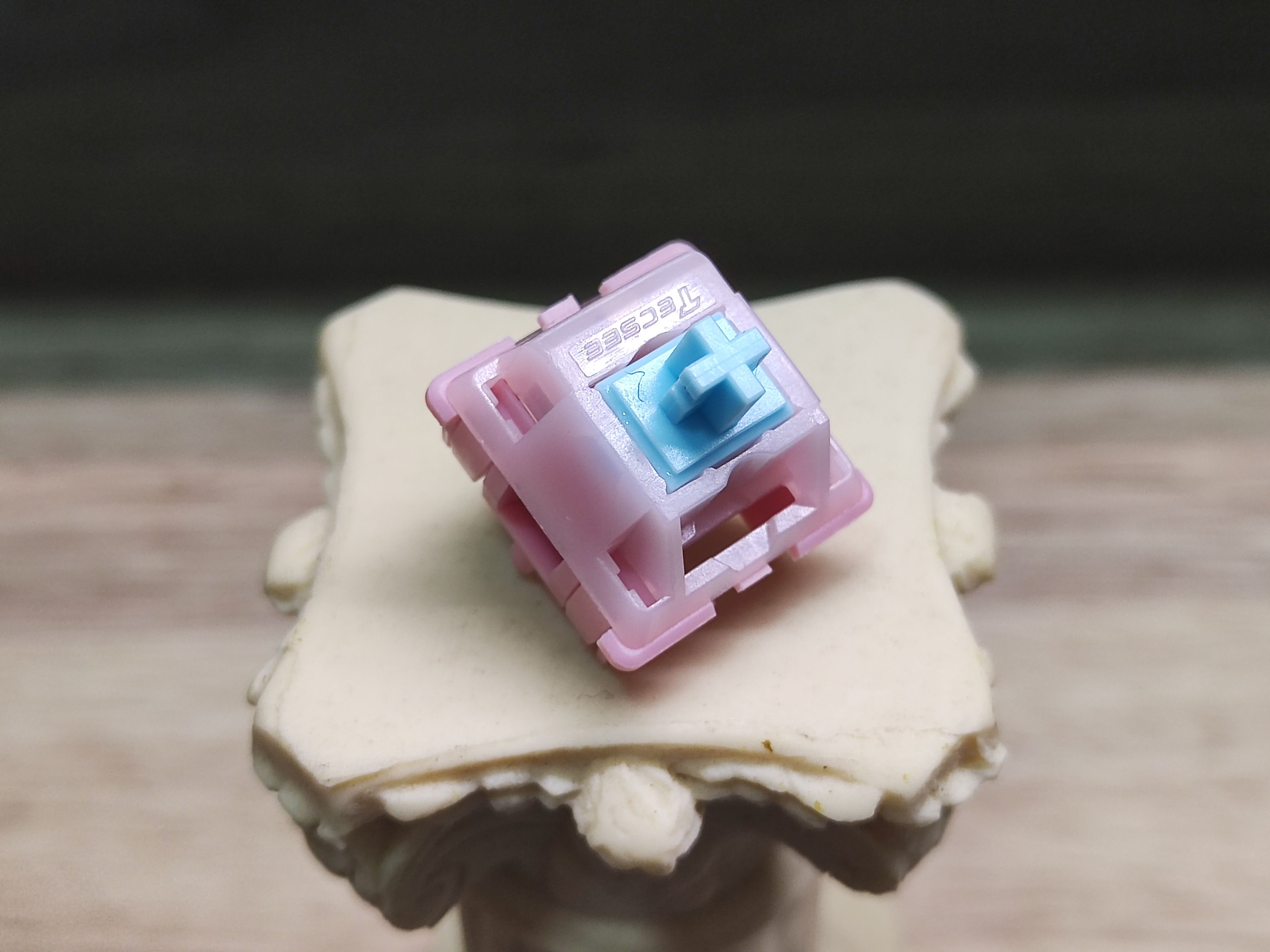 tecsee棉花软糖轴
